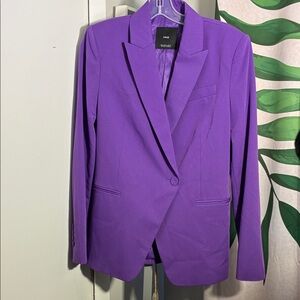 Vibrant Purple Women's Blazer size Medium from Office to a Girls Night Out